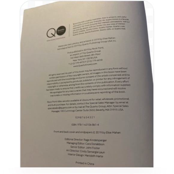 Brand New Celestial Watercolor Hardcover Trade Paper Learn to Paint Book - Picture 3 of 5